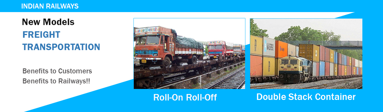 NEW MODELS FOR FREIGHT TRANSPORTATION- RO-RO AND DOUBLE STACK CONTAINERS