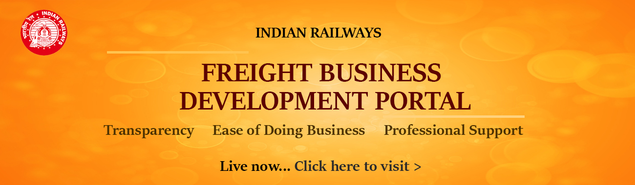 WELCOME TO FREIGHT BUISNESS DEVELOPMENT PORTAL